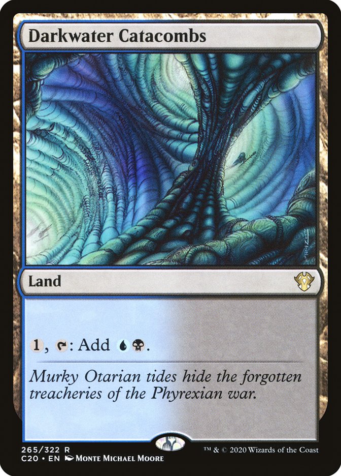 Darkwater Catacombs [Commander 2020] | Clutch Gaming