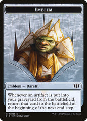 Daretti, Scrap Savant Emblem // Tuktuk the Returned Double-Sided Token [Commander 2014 Tokens] | Clutch Gaming