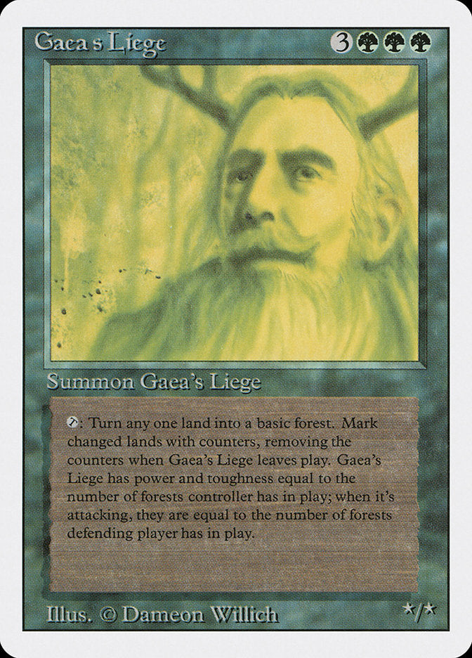 Gaea's Liege [Revised Edition] | Clutch Gaming