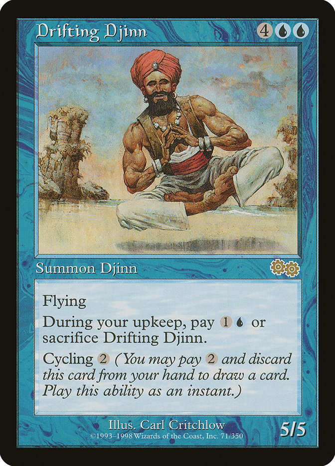 Drifting Djinn [Urza's Saga] | Clutch Gaming