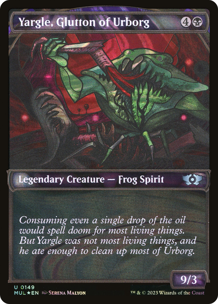 Yargle, Glutton of Urborg (Halo Foil) [Multiverse Legends] | Clutch Gaming