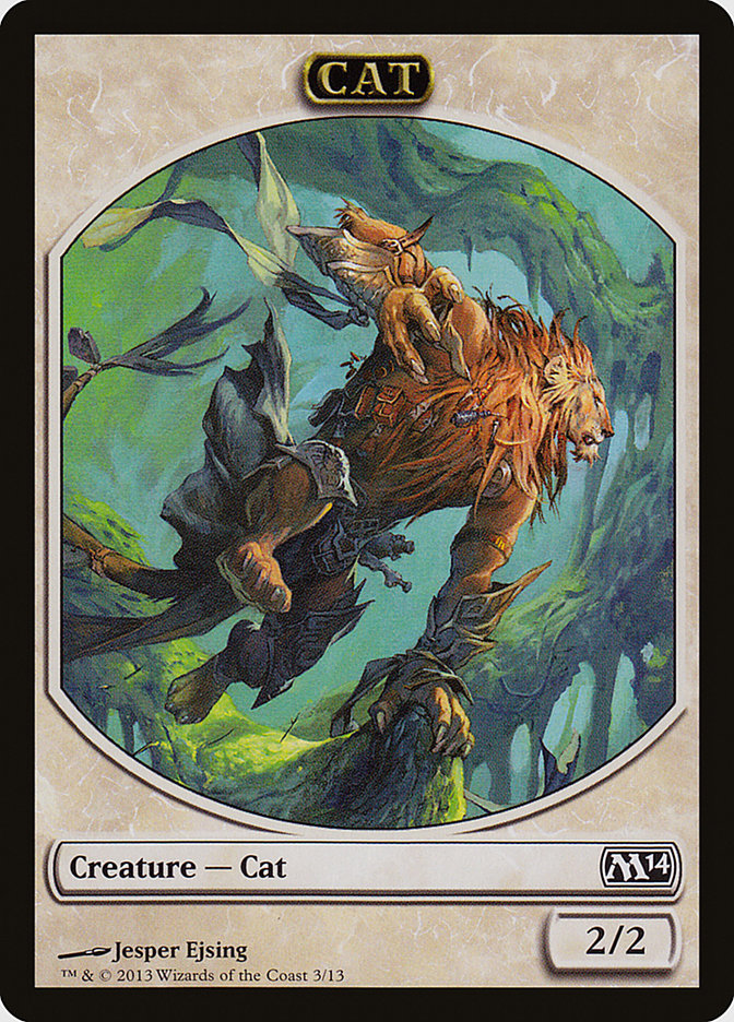 Cat Token [Magic 2014 Tokens] | Clutch Gaming