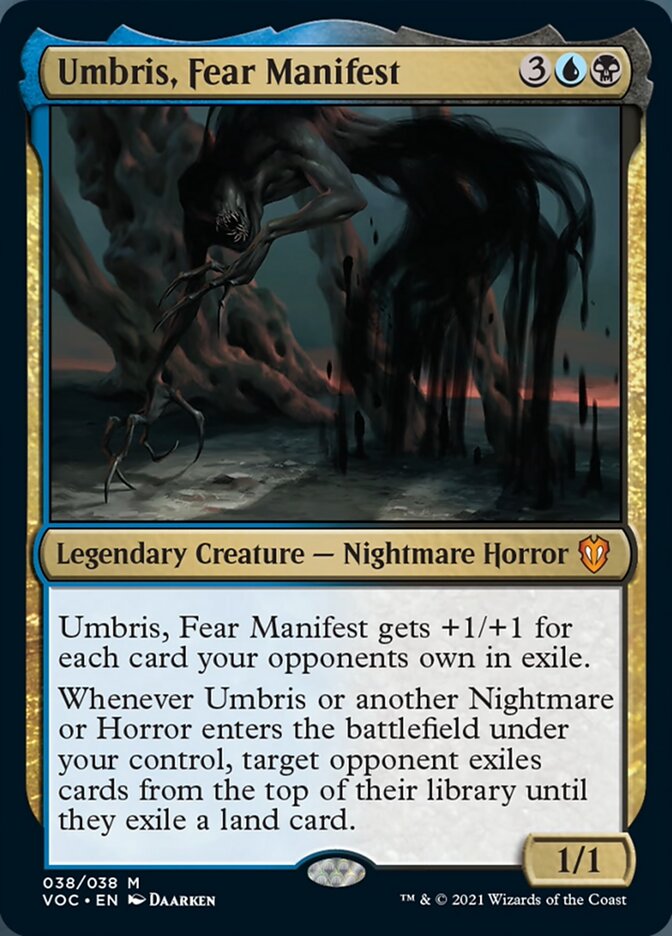 Umbris, Fear Manifest [Innistrad: Crimson Vow Commander] | Clutch Gaming