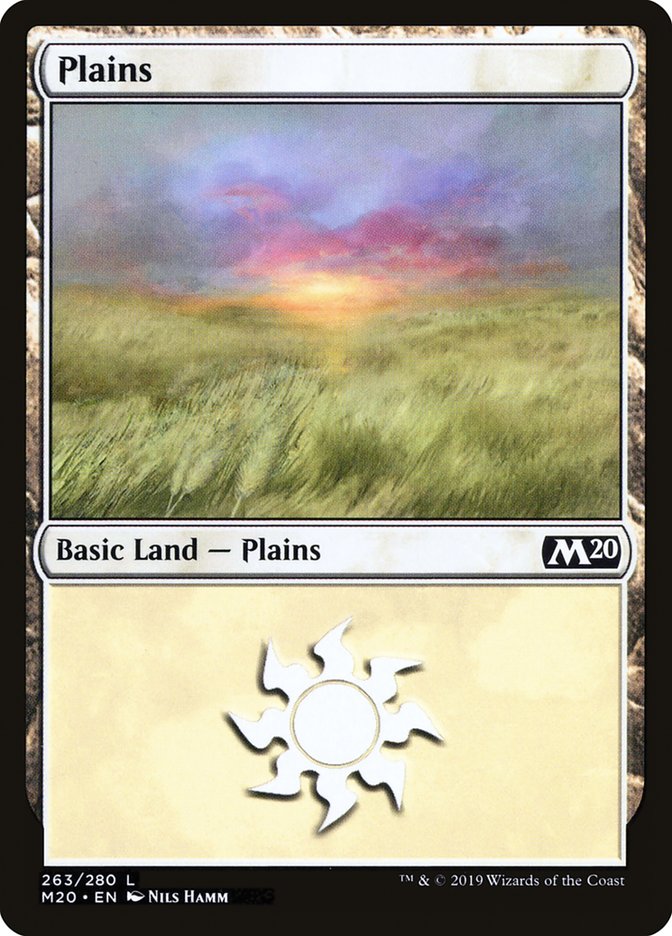 Plains (263) [Core Set 2020] | Clutch Gaming