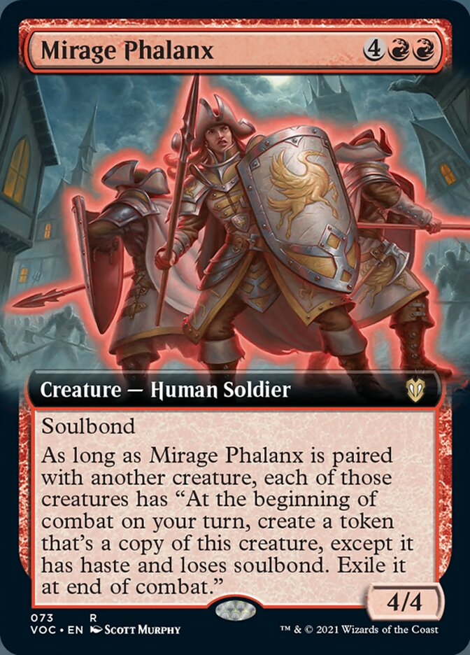 Mirage Phalanx (Extended Art) [Innistrad: Crimson Vow Commander] | Clutch Gaming