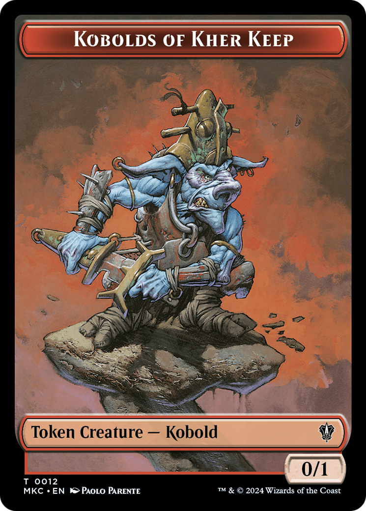 Soldier // Kobolds of Kher Keep Double-Sided Token [Murders at Karlov Manor Commander Tokens] | Clutch Gaming