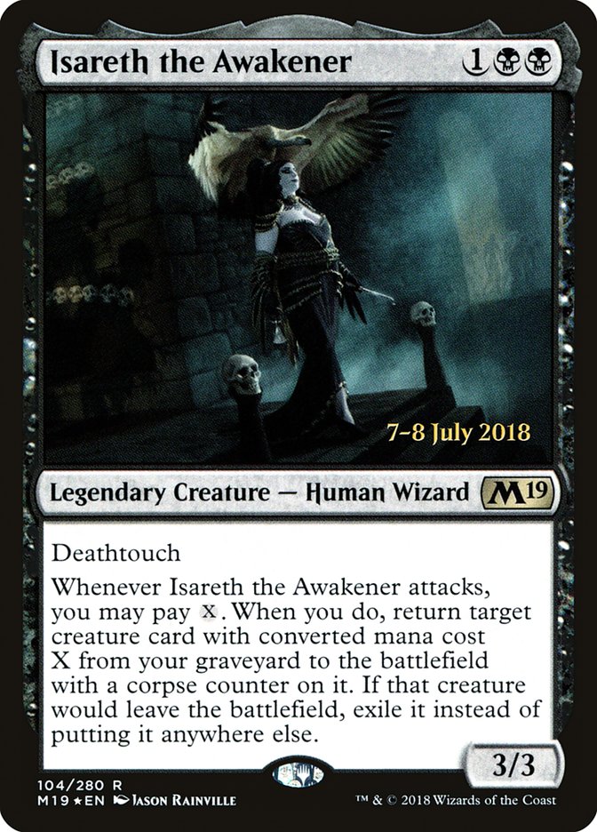 Isareth the Awakener [Core Set 2019 Prerelease Promos] | Clutch Gaming