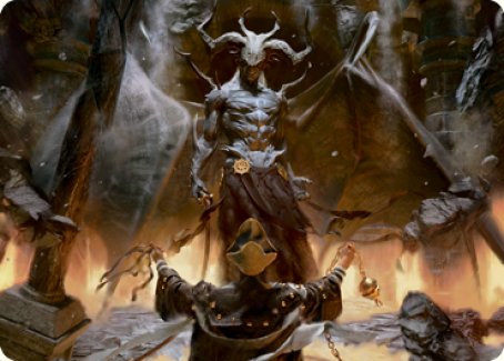 Ormendahl, the Corrupter Art Card [Innistrad: Midnight Hunt Art Series] | Clutch Gaming