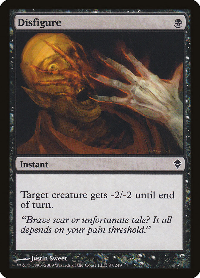 Disfigure [Zendikar] | Clutch Gaming