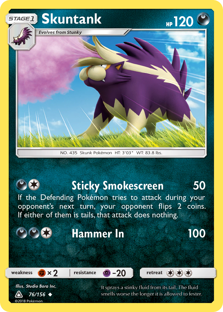 Skuntank (76/156) [Sun & Moon: Ultra Prism] | Clutch Gaming