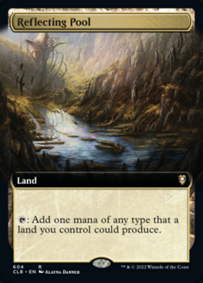 Reflecting Pool (Extended Art) [Commander Legends: Battle for Baldur's Gate] | Clutch Gaming
