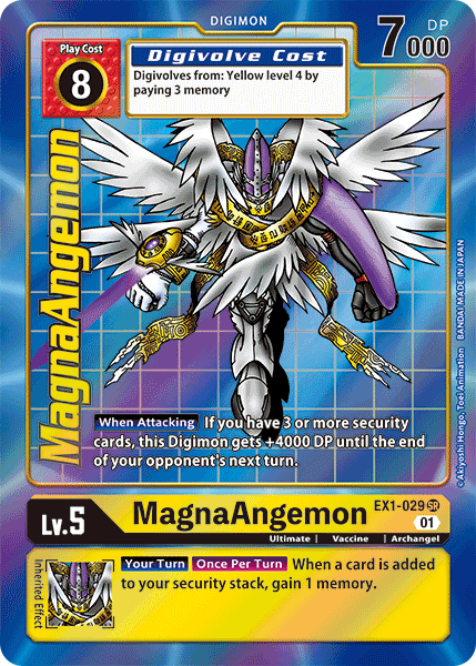 MagnaAngemon [EX1-029] (Alternate Art) [Classic Collection] | Clutch Gaming