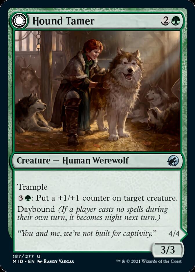 Hound Tamer // Untamed Pup [Innistrad: Midnight Hunt] | Clutch Gaming