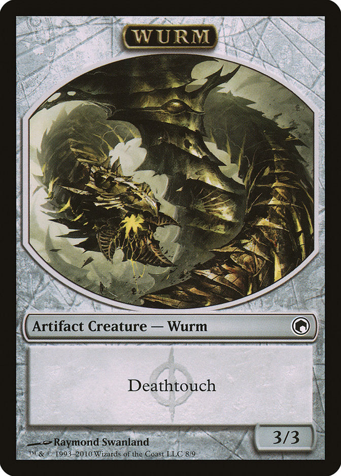 Wurm Token (8/9) [Scars of Mirrodin Tokens] | Clutch Gaming