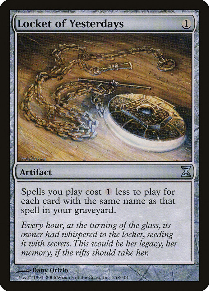 Locket of Yesterdays [Time Spiral] | Clutch Gaming