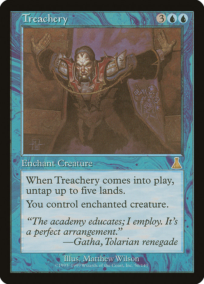 Treachery [Urza's Destiny] | Clutch Gaming