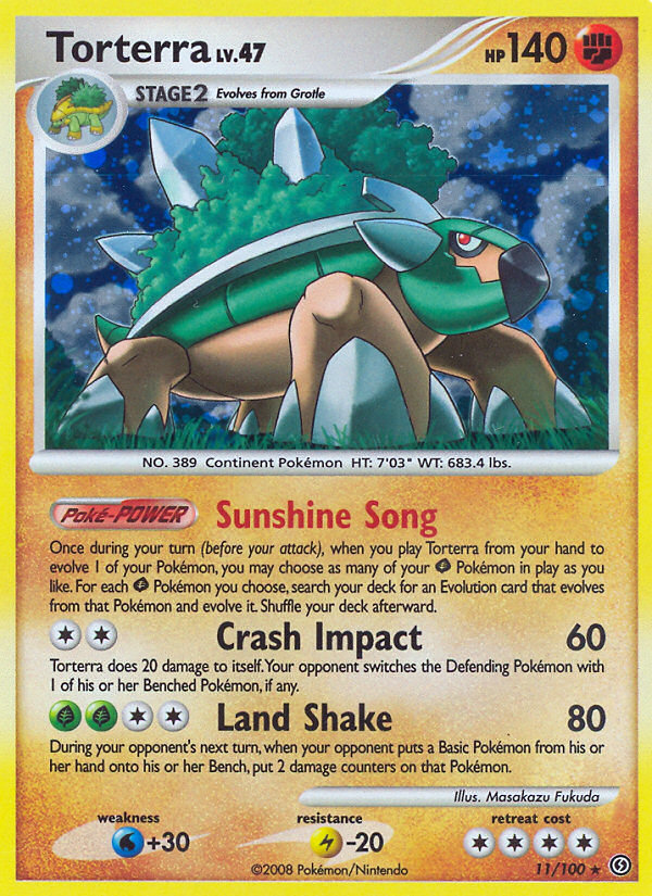 Torterra (11/100) [Diamond & Pearl: Stormfront] | Clutch Gaming