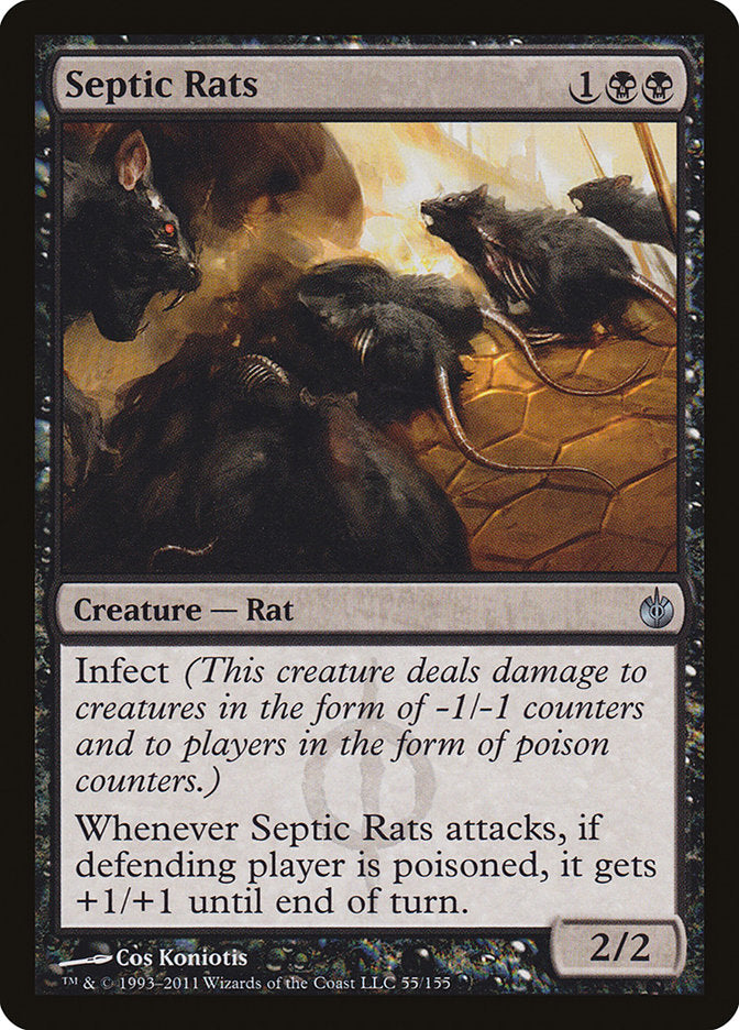 Septic Rats [Mirrodin Besieged] | Clutch Gaming