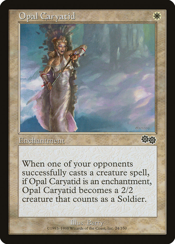 Opal Caryatid [Urza's Saga] | Clutch Gaming