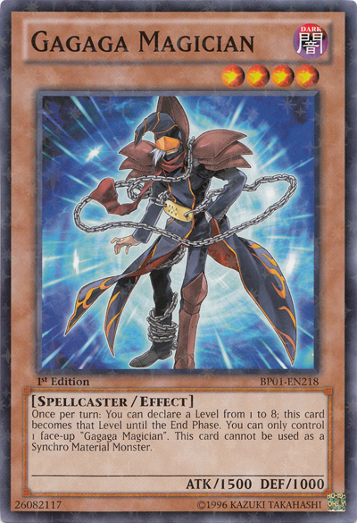 Gagaga Magician [BP01-EN218] Starfoil Rare | Clutch Gaming