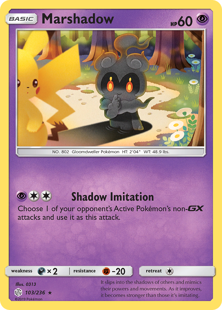 Marshadow (103/236) [Sun & Moon: Cosmic Eclipse] | Clutch Gaming