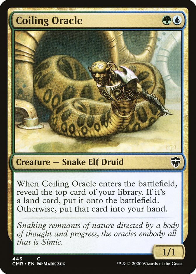 Coiling Oracle [Commander Legends] | Clutch Gaming