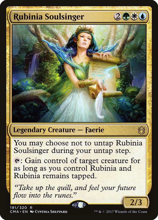 Rubinia Soulsinger [Commander Anthology] | Clutch Gaming