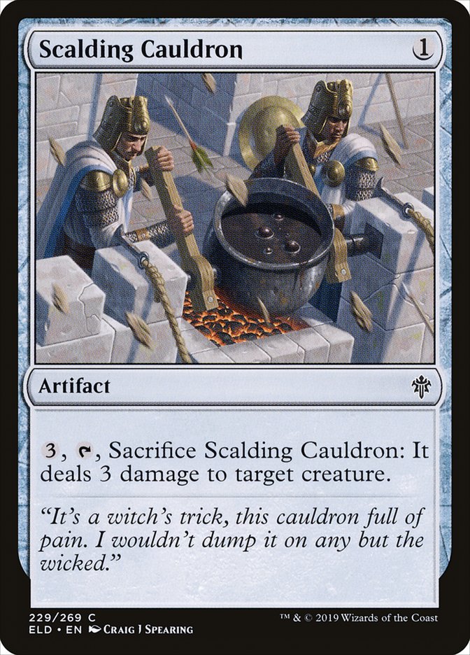 Scalding Cauldron [Throne of Eldraine] | Clutch Gaming