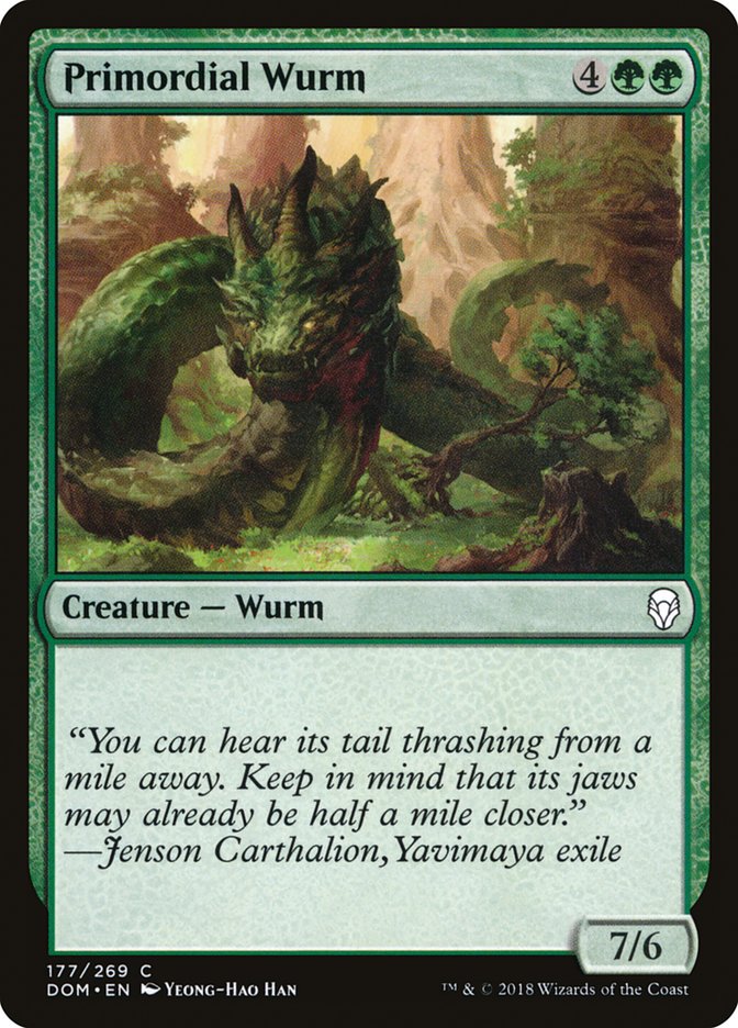 Primordial Wurm [Dominaria] | Clutch Gaming