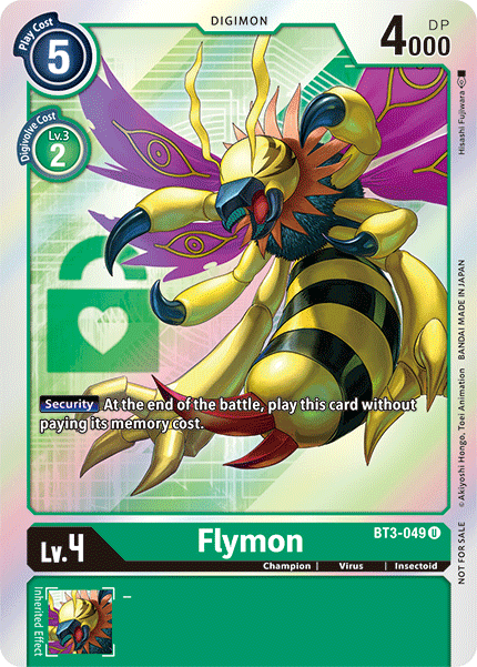 Flymon [BT3-049] (Buy-A-Box Promo) [Release Special Booster Ver.1.5 Promos] | Clutch Gaming