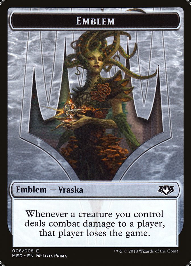 Vraska, Golgari Queen Emblem [Mythic Edition Tokens] | Clutch Gaming