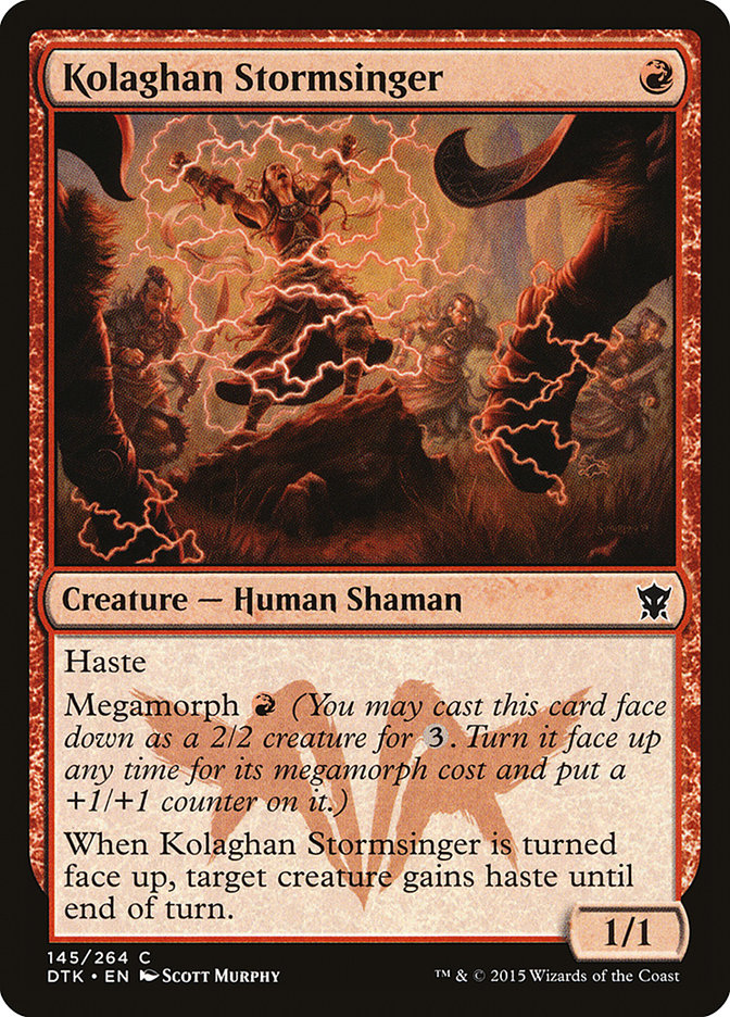 Kolaghan Stormsinger [Dragons of Tarkir] | Clutch Gaming