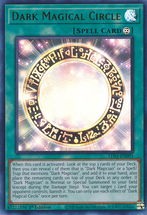 Dark Magical Circle [LDS3-EN093] Ultra Rare | Clutch Gaming