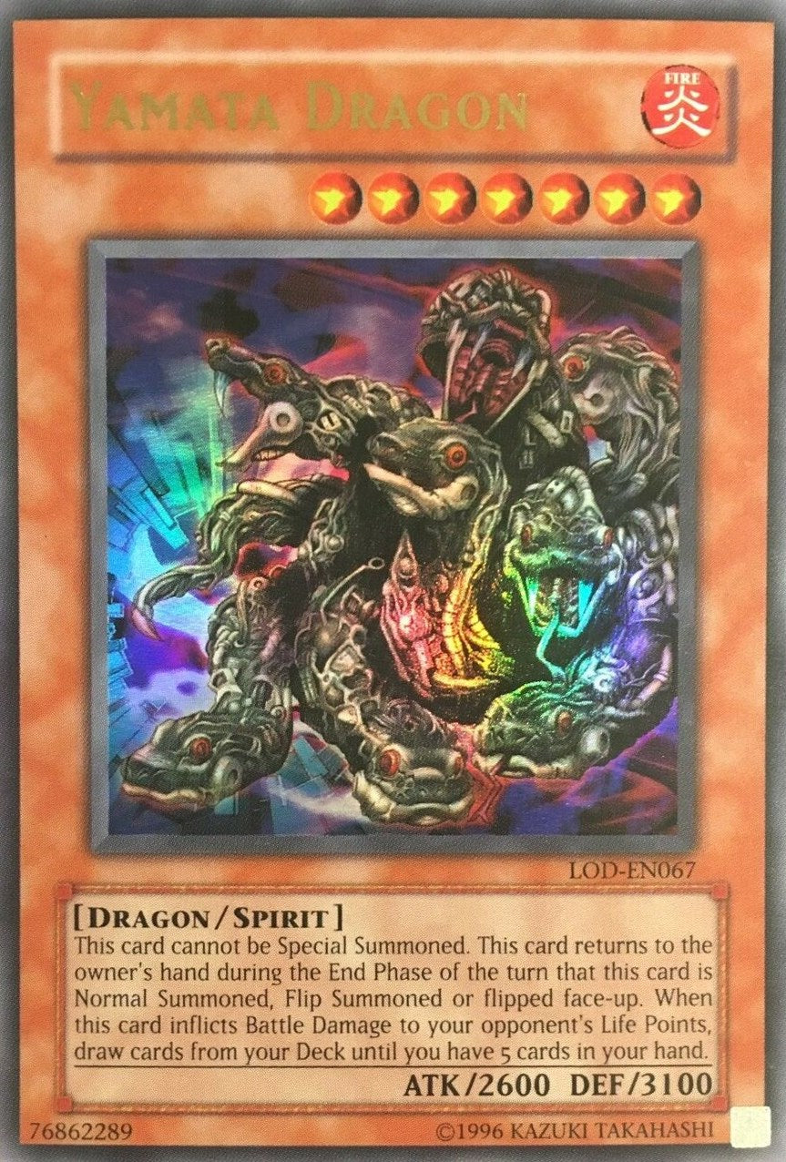 Yamata Dragon [LOD-EN067] Ultra Rare | Clutch Gaming