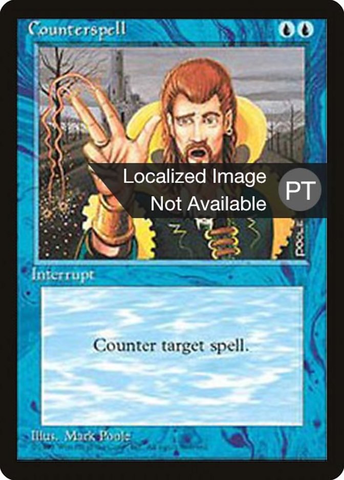 Counterspell [Fourth Edition (Foreign Black Border)] | Clutch Gaming