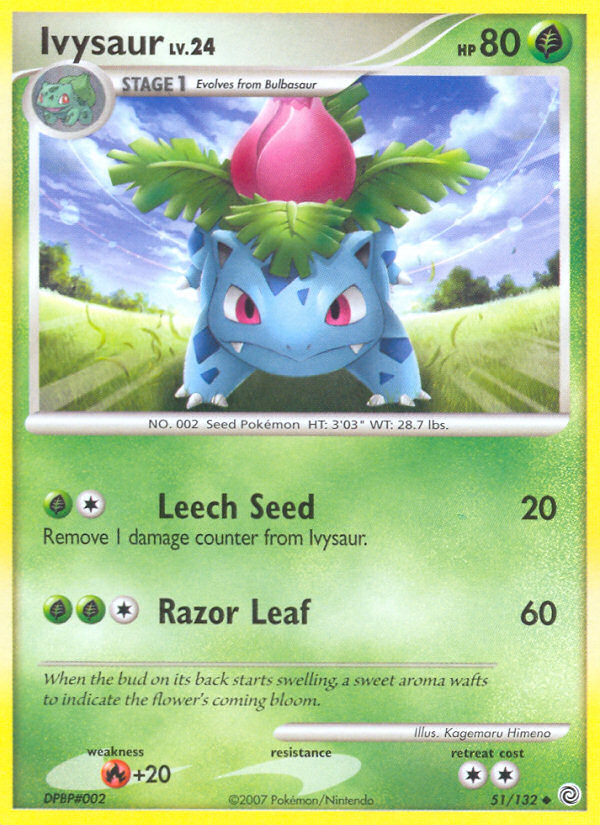 Ivysaur (51/132) [Diamond & Pearl: Secret Wonders] | Clutch Gaming