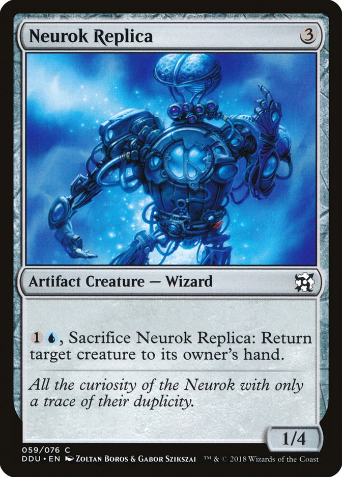 Neurok Replica [Duel Decks: Elves vs. Inventors] | Clutch Gaming