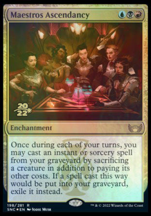 Maestros Ascendancy [Streets of New Capenna Prerelease Promos] | Clutch Gaming