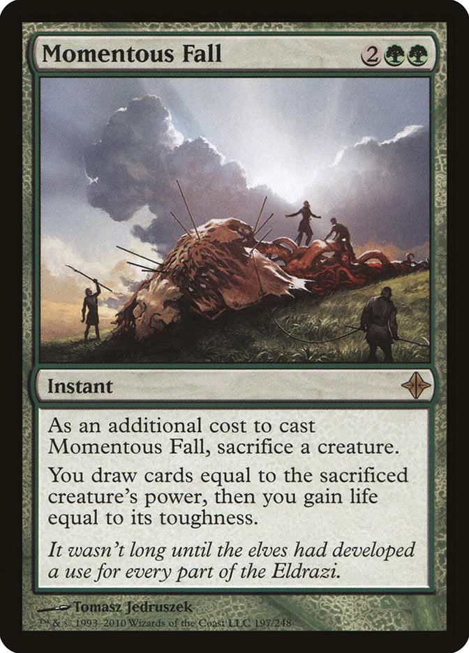 Momentous Fall [Rise of the Eldrazi] | Clutch Gaming