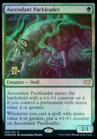 Ascendant Packleader [Innistrad: Crimson Vow Prerelease Promos] | Clutch Gaming