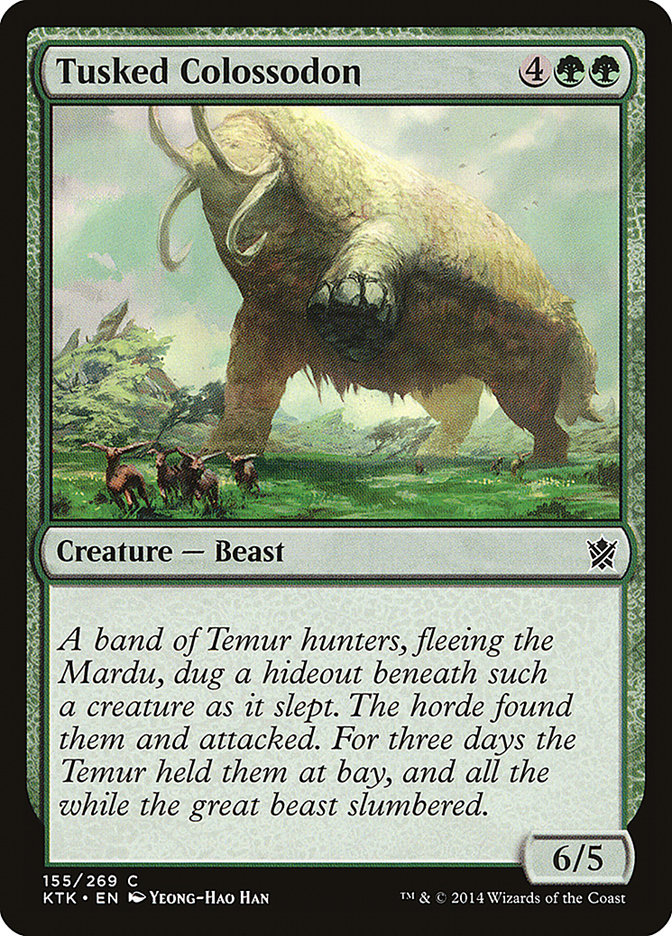 Tusked Colossodon [Khans of Tarkir] | Clutch Gaming