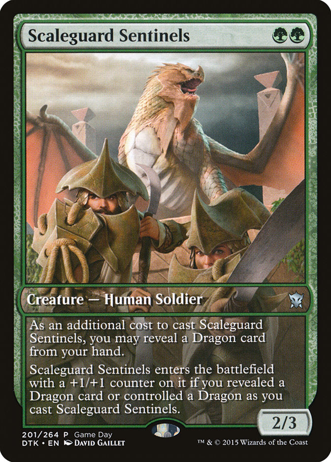 Scaleguard Sentinels (Game Day) [Dragons of Tarkir Promos] | Clutch Gaming