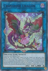 Crossrose Dragon (Purple) [LDS2-EN114] Ultra Rare | Clutch Gaming