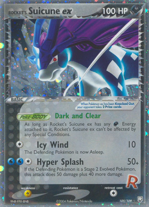 Rocket's Suicune ex (105/109) [EX: Team Rocket Returns] | Clutch Gaming