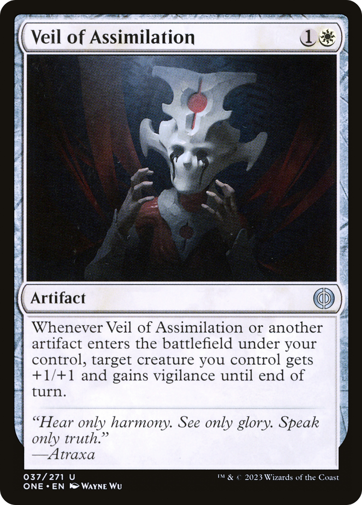 Veil of Assimilation [Phyrexia: All Will Be One] | Clutch Gaming