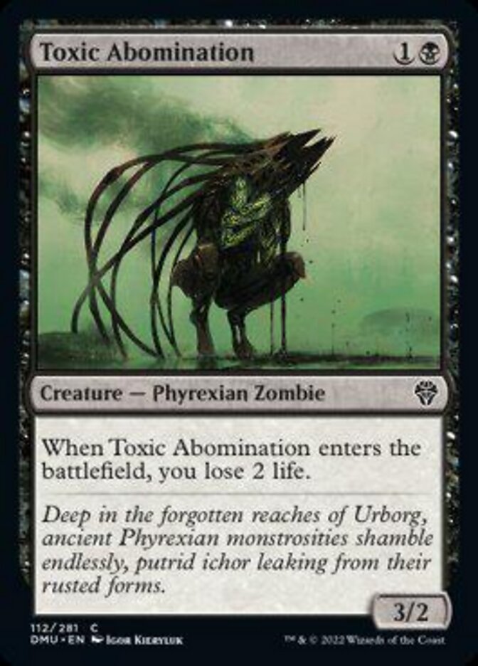 Toxic Abomination [Dominaria United] | Clutch Gaming