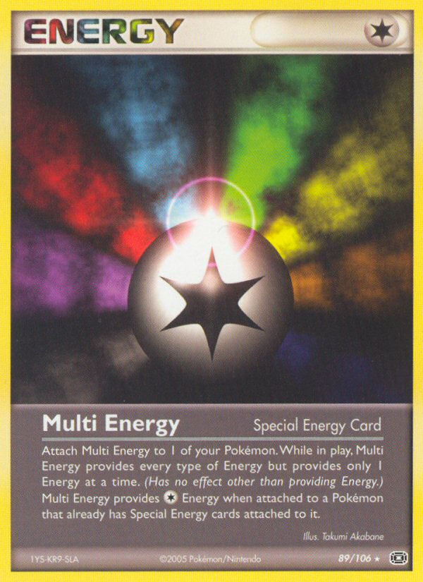 Multi Energy (89/106) [EX: Emerald] | Clutch Gaming