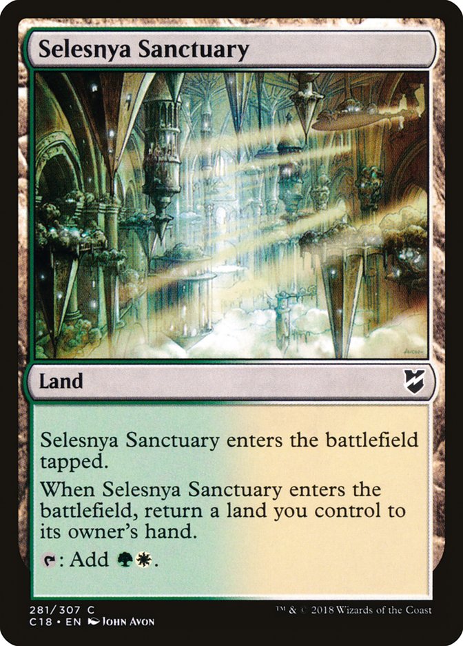 Selesnya Sanctuary [Commander 2018] | Clutch Gaming