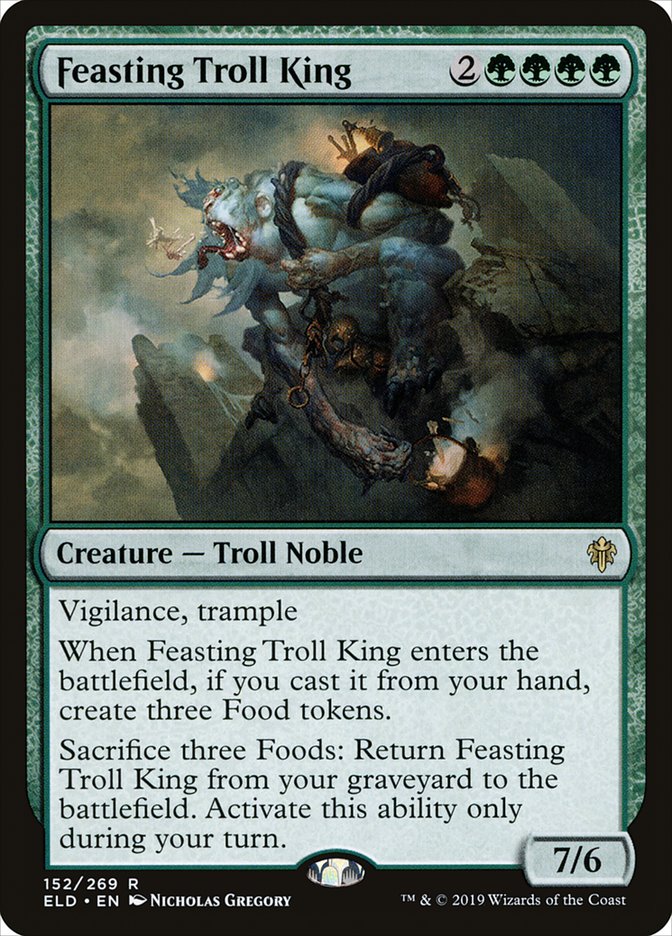 Feasting Troll King [Throne of Eldraine] | Clutch Gaming