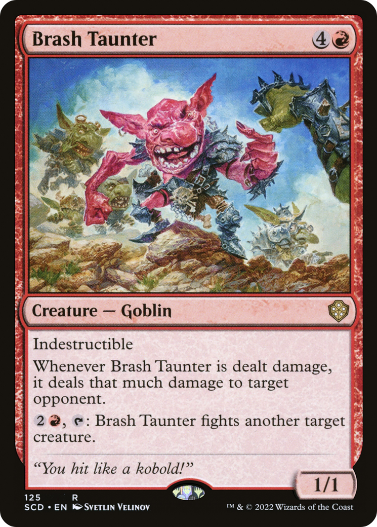 Brash Taunter [Starter Commander Decks] | Clutch Gaming